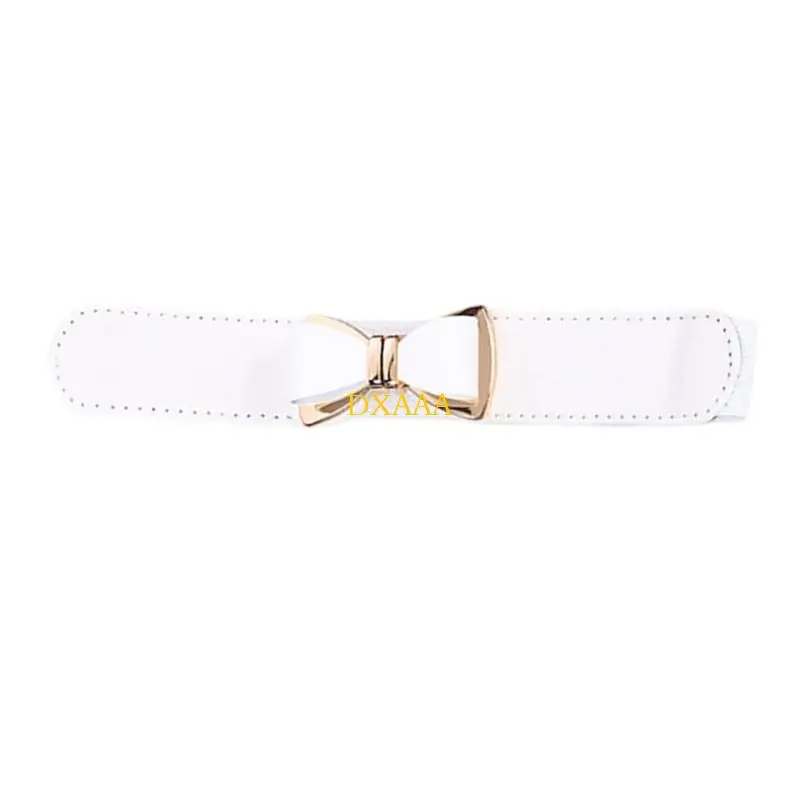 DXAA Devinative Weistband حزام مرنة قابلة للتعديل نساء خرق أنيقة للفساتين معاطف أسفل السترات