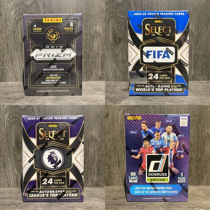 

100% Original Panini Football Star Cards Collection Uefa Champions League Premier League Bundesliga La Liga Serie A Collection