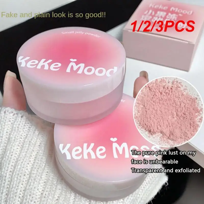 1/2/3PCS Concealer Oil Control No Take Off Makeup Setting Powder Loose Powder Face Makeup Powder Water Proof Cover Acne Spots