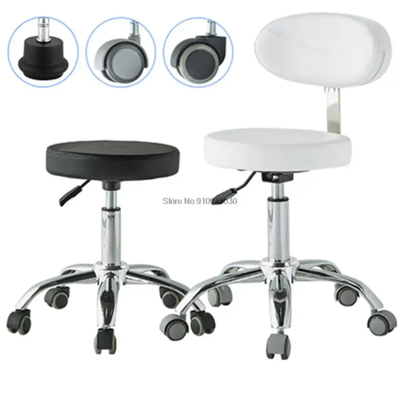 Comfortable Adjustable Saddle Stool Seat Ergonomic Medical Office Saddle Chair Cosmetic technician dentist Rolling Swivel Chair