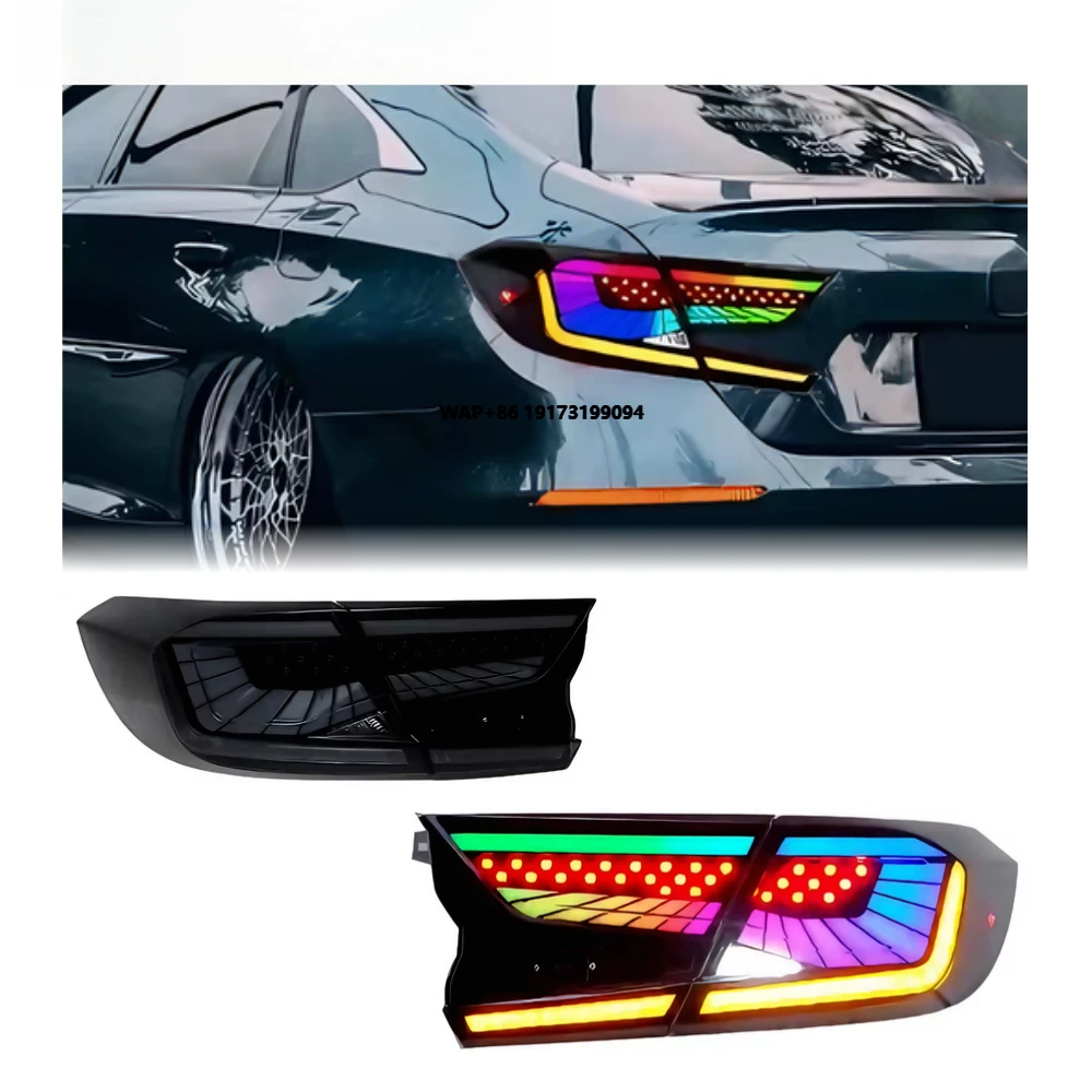 

Accord 2018-2022 RGB 10th Auto Fog DRL Brake Turn Signal Plug and Play Automotive Accessories for