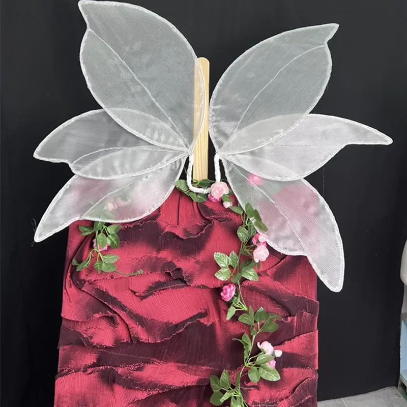 Fairy Wings for Kids and Adults Costume Accessories Fantasy Elf Wing Props for Halloween Party Cosplay Photography Dress Up