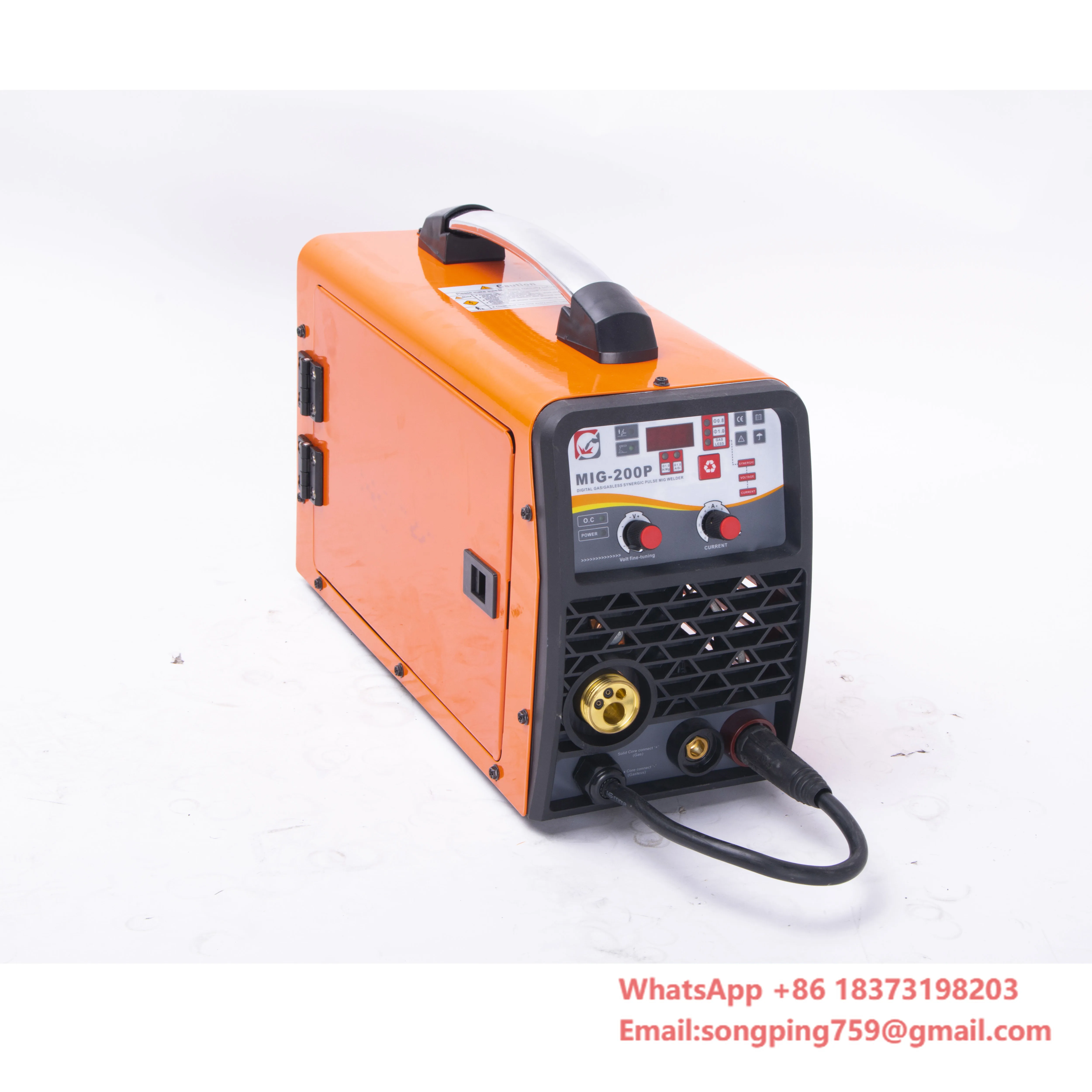 

Сварочный аппарат MIG-200P для сварки алюминия, инверторный, одобренный CE