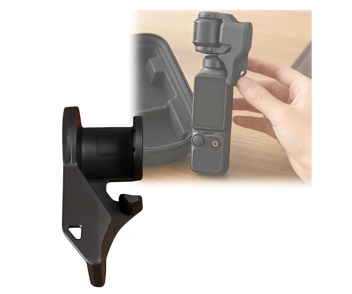 Original DJI Osmo Pocket 4 Gimbal Lock Clip, Replacement Camera Lens Stabilizer Protector Clamp, Genuine Storage Accessory