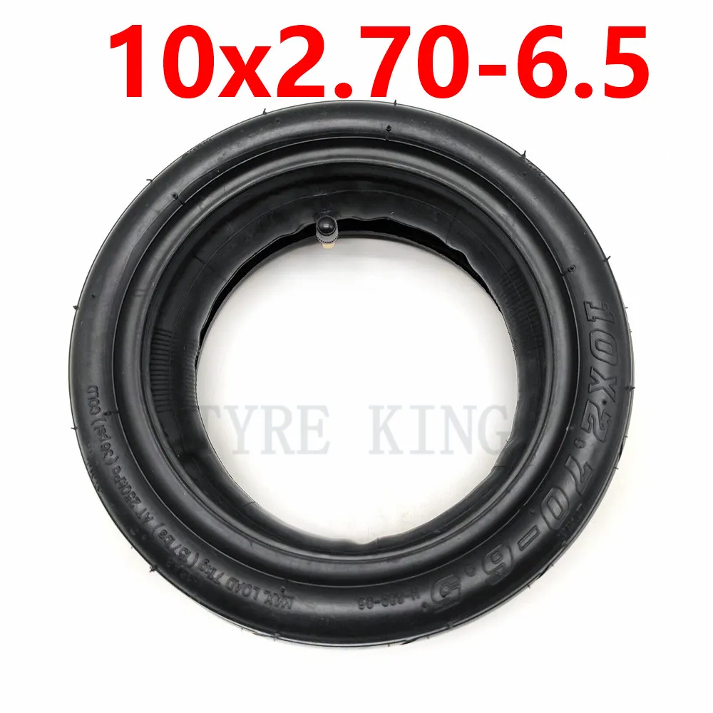 10x2.70-6.5 Thickened Inner Tube Outer Tire Suitable for Electric Scooter Balance Scooter 10 Inch Explosion-proof Tire