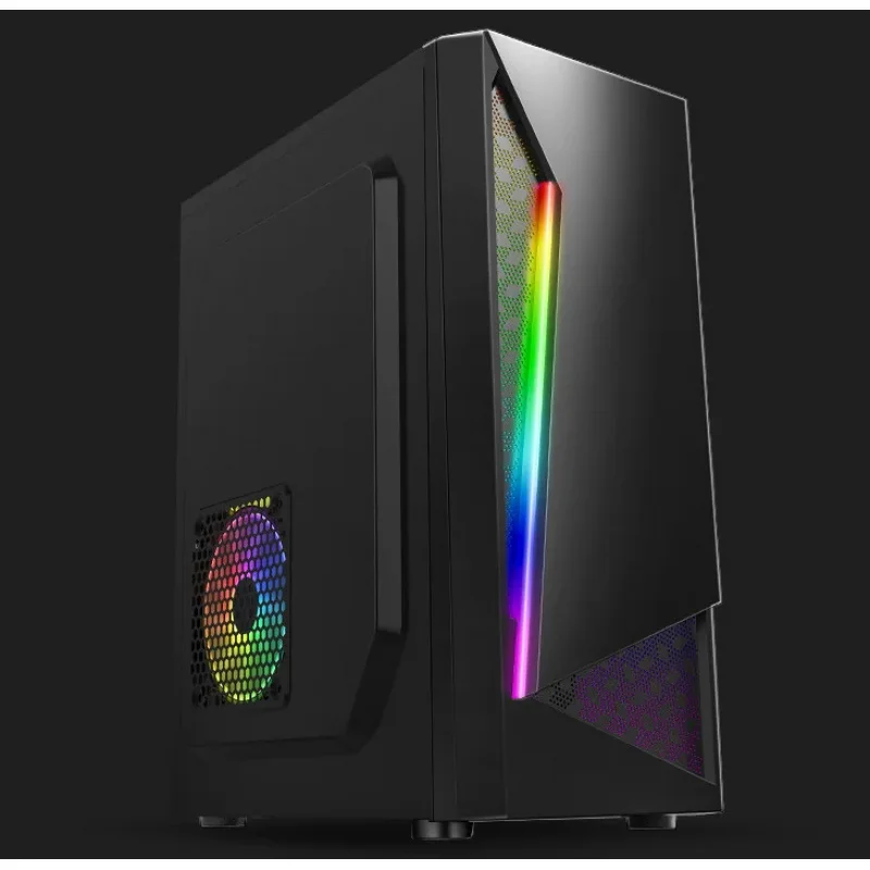 Aotesier Gaming PC A8 7680/ 8G/16G RAM 120G/500G SSD Windows 10 Pro Key Assembly Machine Cheap Gaming Desktop pc Computer gamer