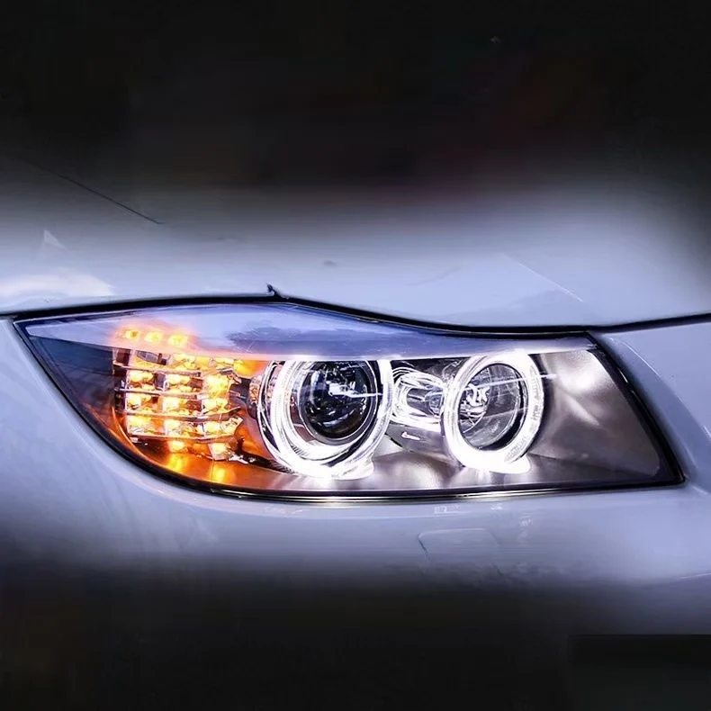 2005-2012 Model Year 12V E90 Headlight Upgrade New LED Angel Eye Daytime Running Light for BMW 3 Series E90