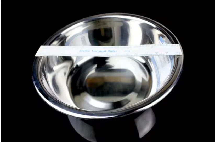 304 stainless steel discs dressing Wound change drug bowl jz Sterilized silver S M L medical sphere for medical appliances