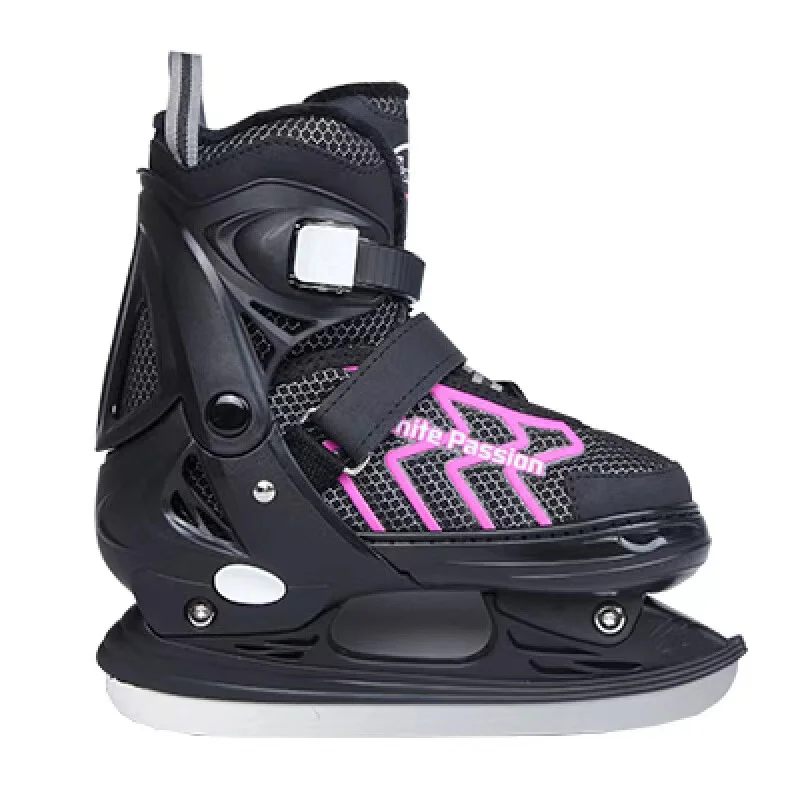 Professional Adjustable Ice Hockey Skates Shoes,Stainless Steel Thermal Knife, Skating Blade Sneakers, Breathable