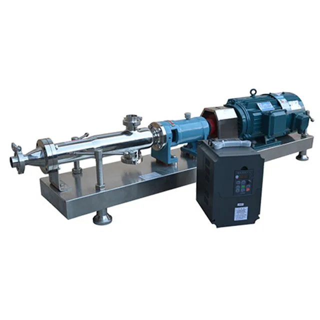 

Honey Transfer Pump Stainless Steel Food Grade Sanitary Mono Screw Pump