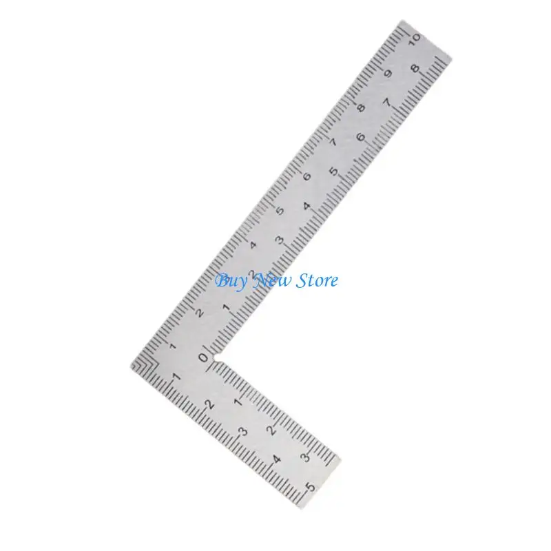 

20CE 90 Degree Steel Square Ruler Carpenter Square for Engineer Measuring Woodworking