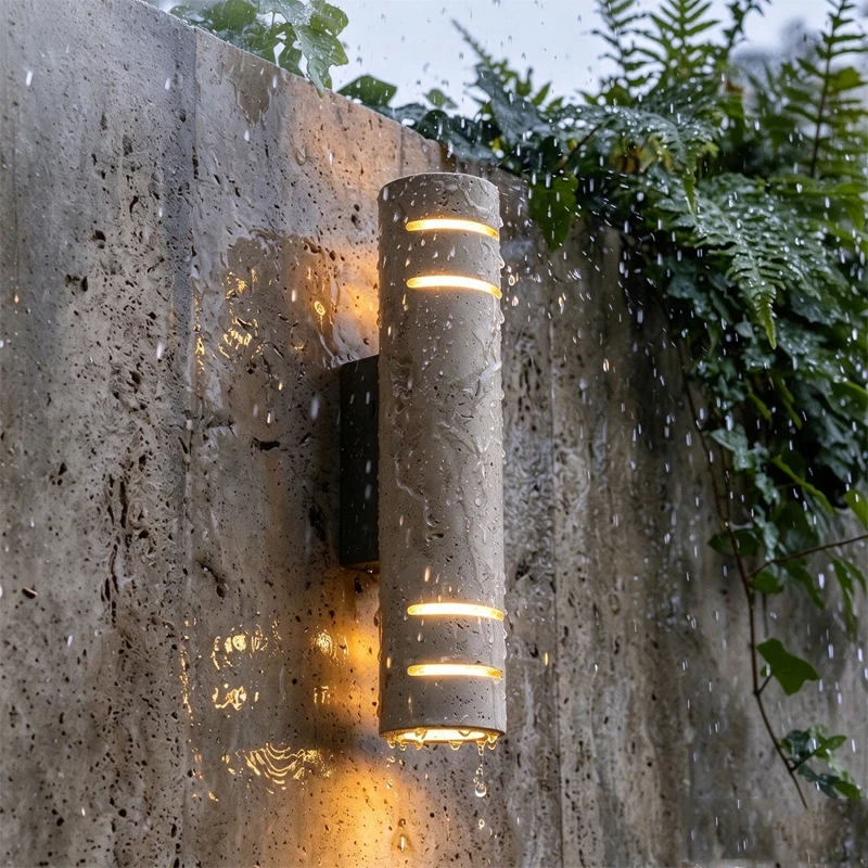 ip65-waterproof-yellow-travertine-exteriors-wall-lamp-cylindrical-up-down-led-wall-sconces-warm-light-for-gargen-villa-courtyard