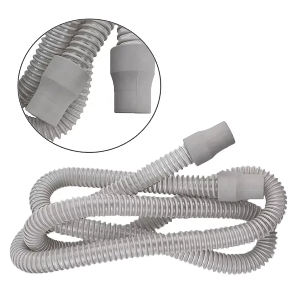 Connect Breathing Mask Flexible Hose Pipe CPAP Apparatus Shrink Tubing for Sleep Apnea Snoring 180cm CPAP Tube