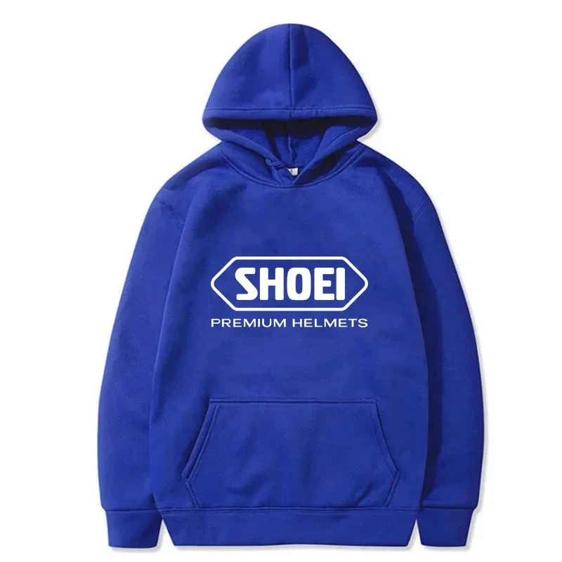 

Helmet Printed Long Sleeved Hoodie Motorcycle Culture Autumn and Winter Hoodie Men High-quality Clothing Casual Long Sleeved Top