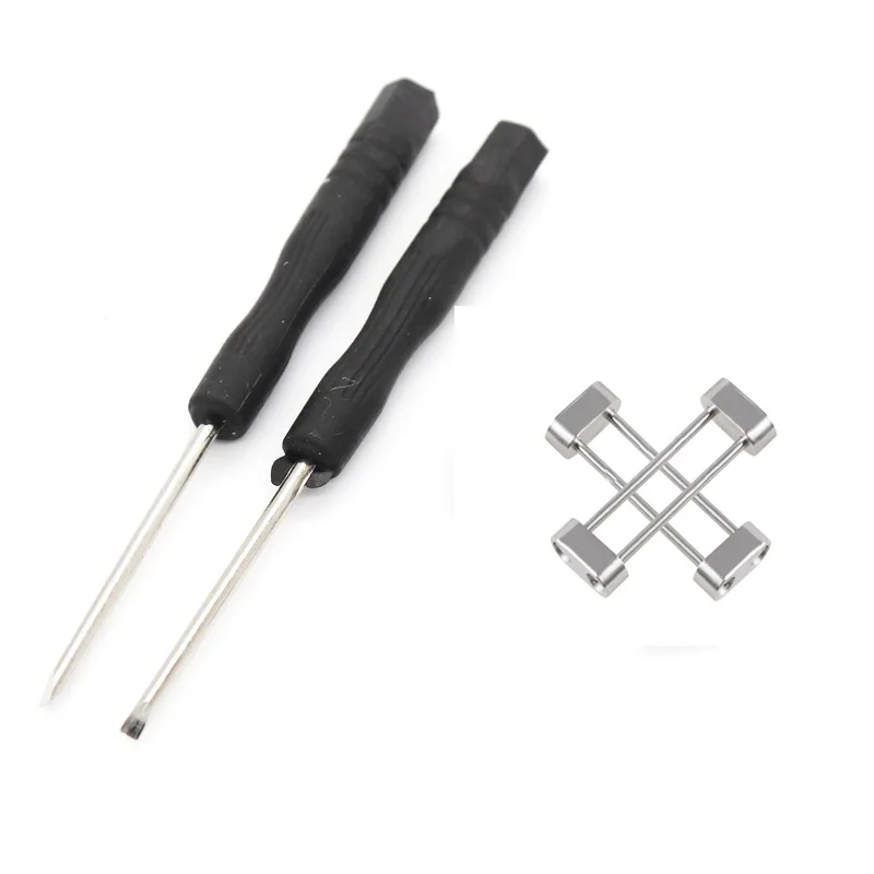 For Suunto Core Strap Essential Watch Band Strap Diver Lugs Adapters Set + 2Pcs Tool watch Repair Accessory Backup fixed Screw