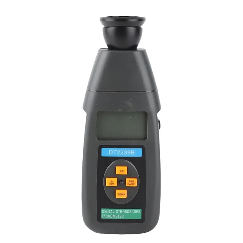 AB34-DT2239B Electrical Tools Digital Stroboscope Photoelectric Flash Tachometer Revolution Meter Portable