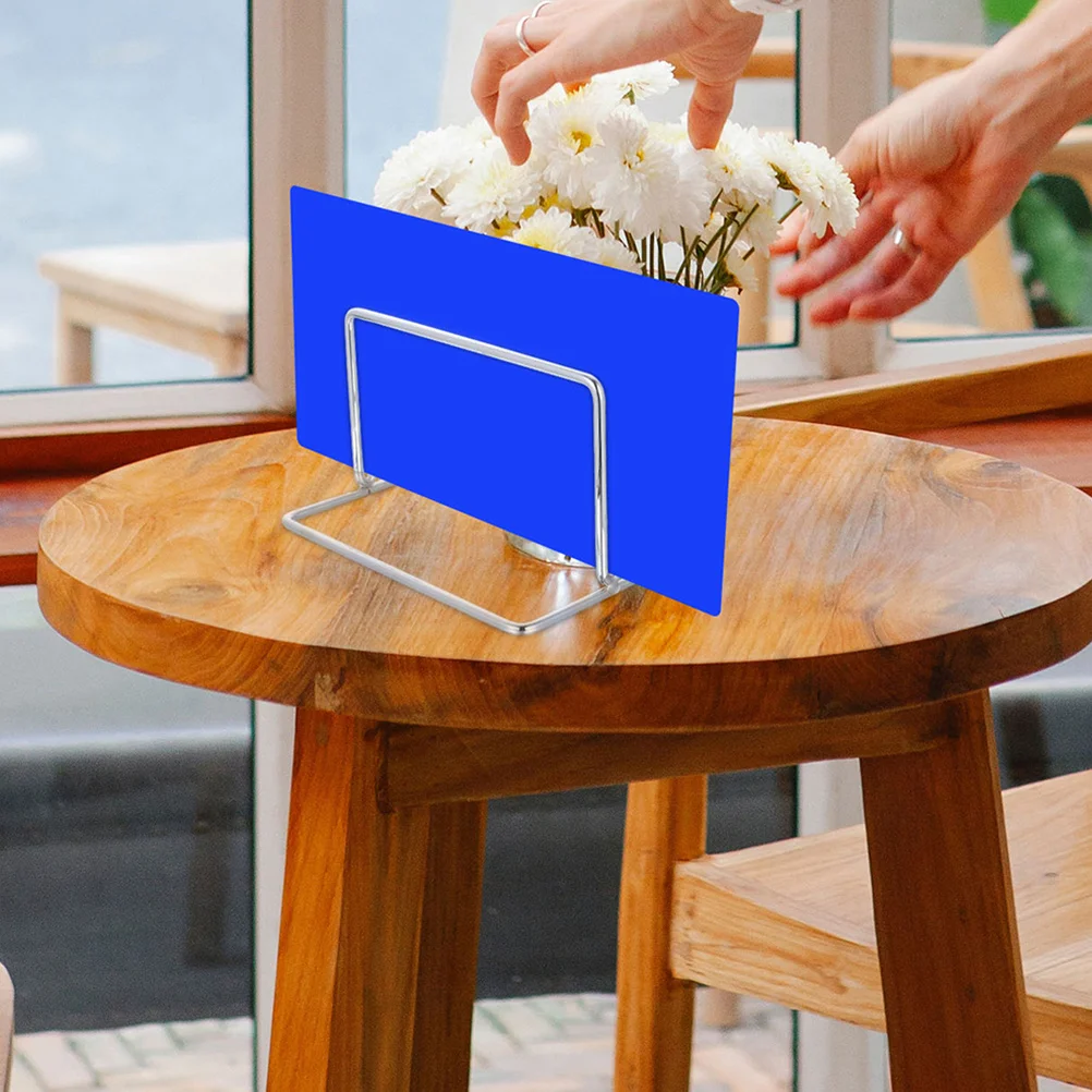 

2pcs Desk Divider Bracket No Drill Installation Adjustable Height Durable Steel Baffle Support For Office Exam Room Workspace