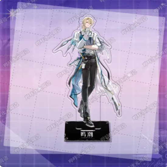 Anime Wuthering Waves SIGRIKA LUUK HERSSEN 17cm Acrylic Stand Figure Model Plate Cosplay Collection Desktop Decor Gifts BKCY