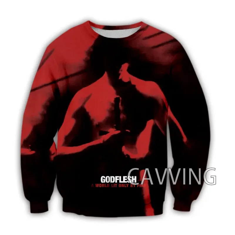 New Fashion Women/Men's 3D Print  Godflesh Rock  Crewneck Sweatshirts Harajuku Styles Tops Long Sleeve Sweatshirts