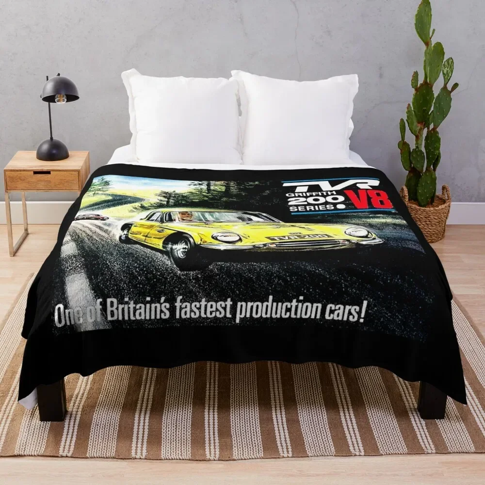 

TVR GRIFFITH V8 Throw Blanket Stuffeds Giant Sofa Bed covers blankets and throws Blankets