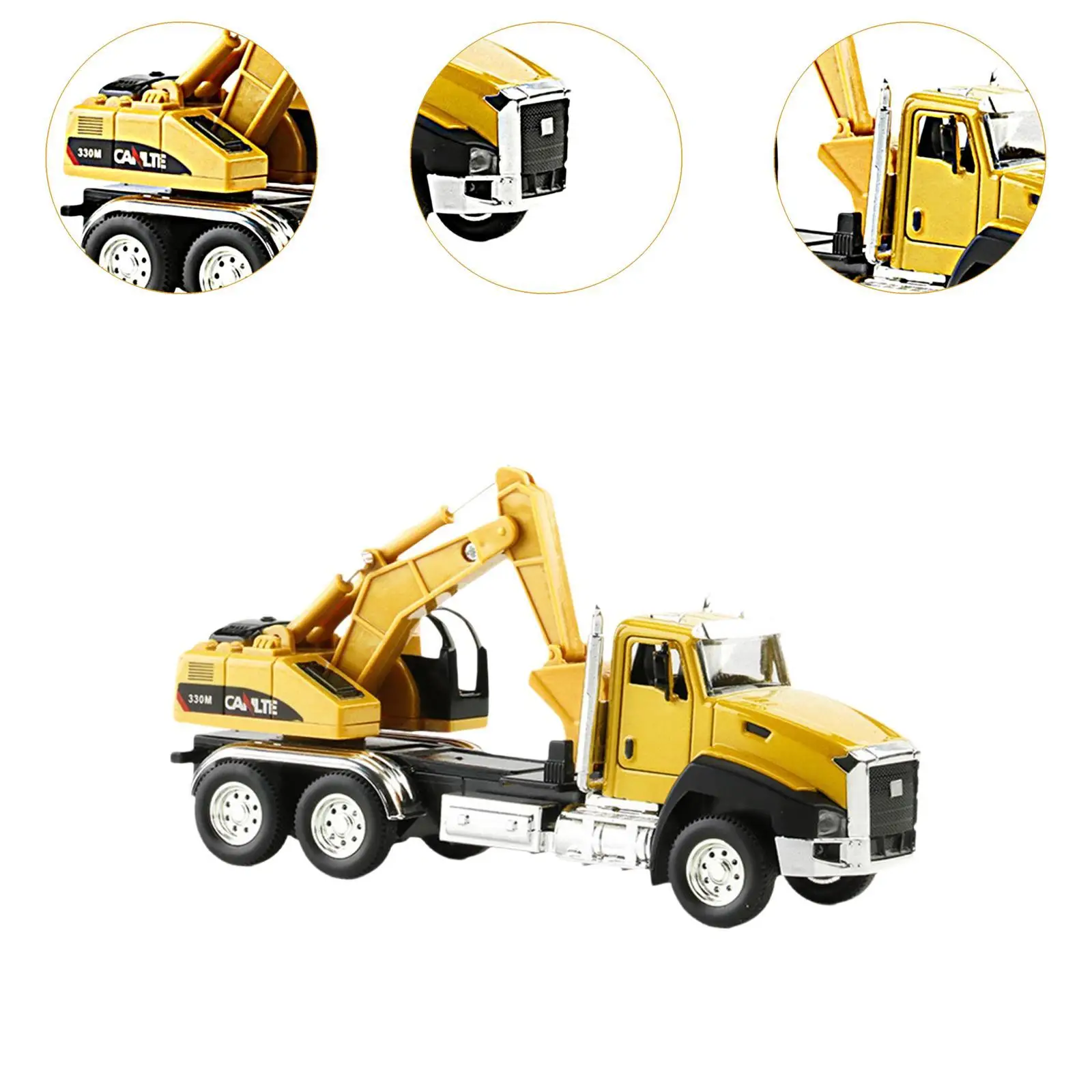 Véhicule réaliste à friction 62Vehicle, jeu de simulation, crèche arrière, échelle 1/50