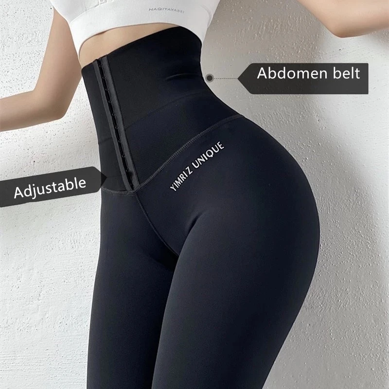 

Women Shrink Abdomen High Waist Corset Yoga Pants Workout Legging Sports Fitness Gym Leggings Running Training Tights Activewear