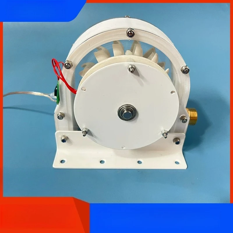High-efficiency hydroelectric generators, disc coreless generators, impact hydroelectric power generation