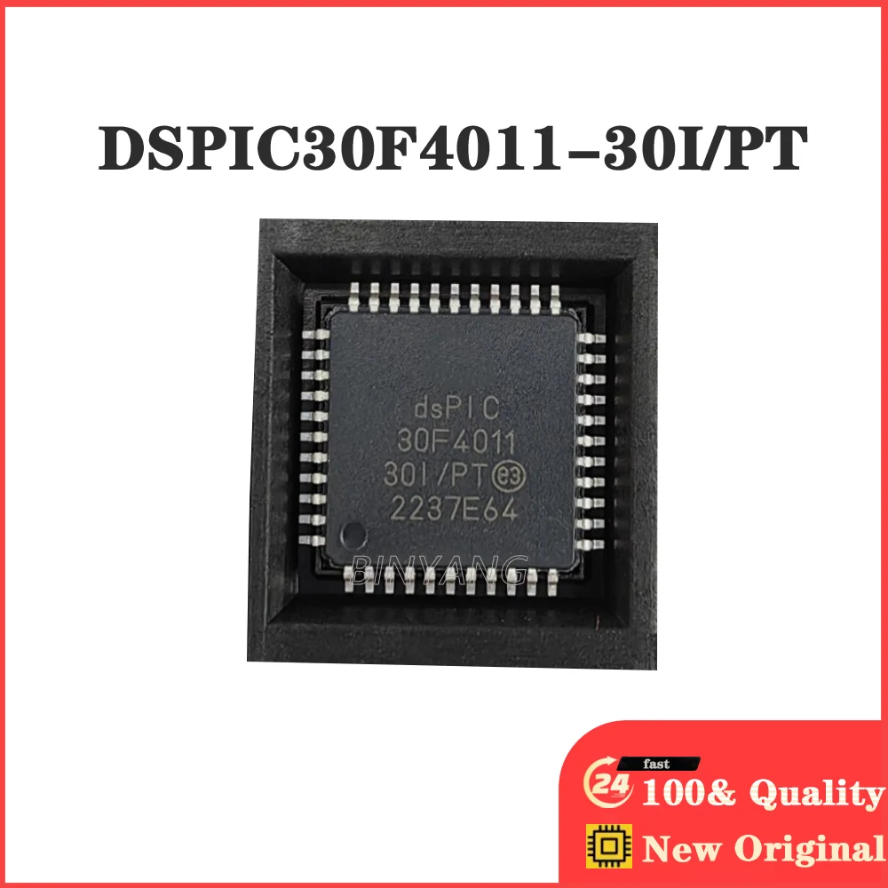 (1piece) 100% DSPIC30F4011-30I/PT DSPIC30F401 QFP44 New Original Stock IC Electronic Components