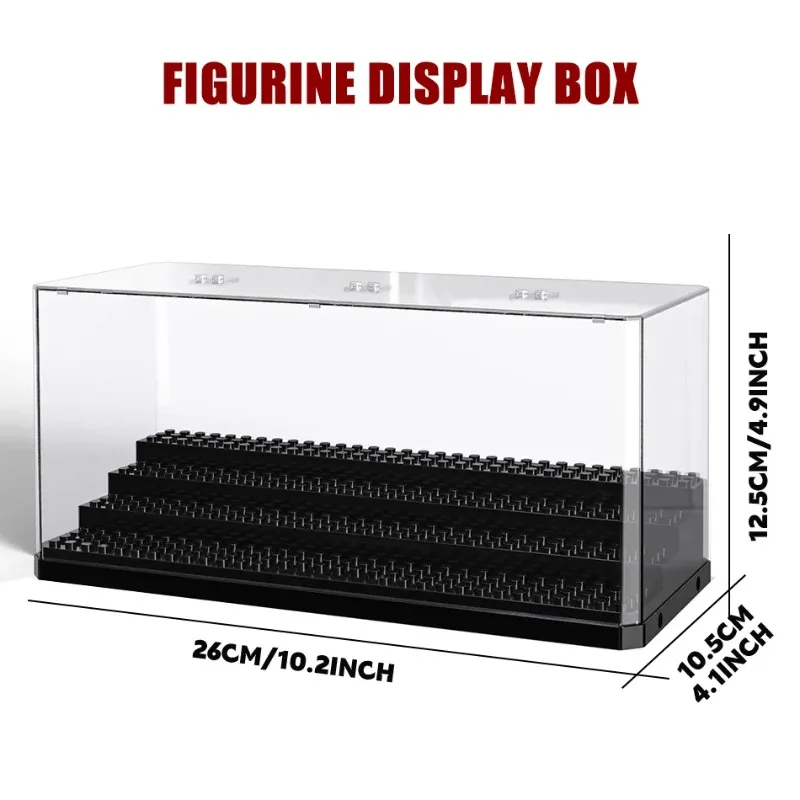 Acrylic Compatible Building Block Display Box Storage Box Building Block doll Toy Collection doll Manual Transparent Display