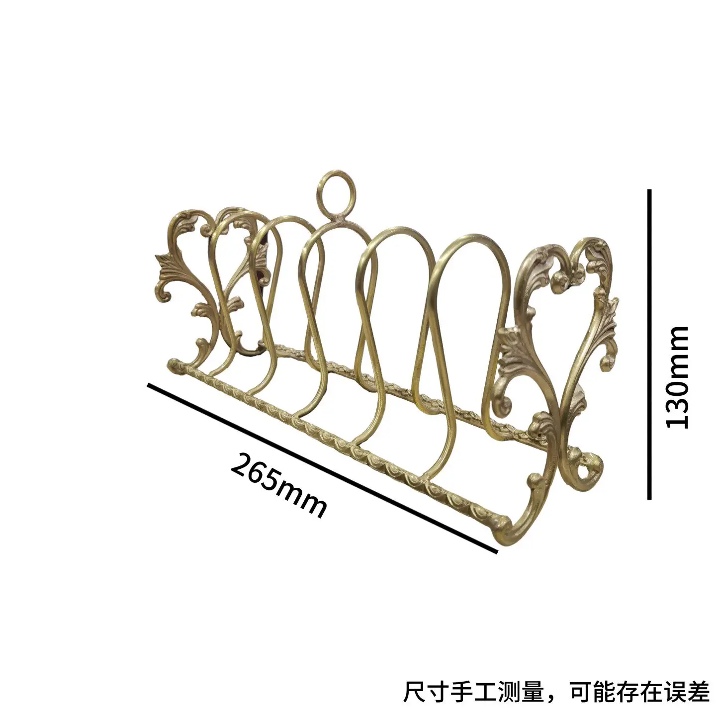 French Drain Rack Brass Vintage Bowl Storage Rack Dinner Display Brass Display Rack