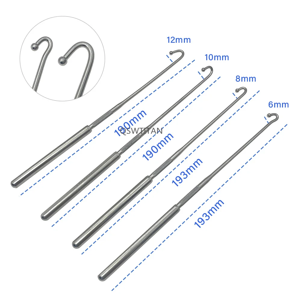 Uterine hook Veterinary Orthopedic Instruments 1pc Animal Ovariectomy Spay Snook Dogs Cats