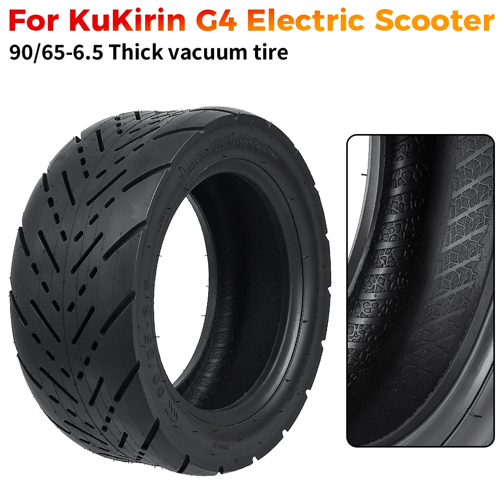 90/65-6.5 Schlauchloser Vorder- und Hinterradreifen für Kukirin G4 11 Zoll Offroad-Reifen Ersatzteile Elektroroller Zubehör – Detail 10