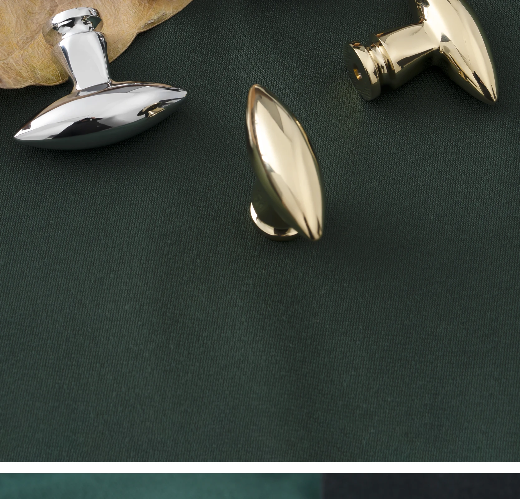 SAILANKA Möbelgriffe aus Messing, hellsilber, T-förmig, modern, nordisch, minimalistisch, für Kleiderschrank, Schrank, Einlochmontage – Detail 13