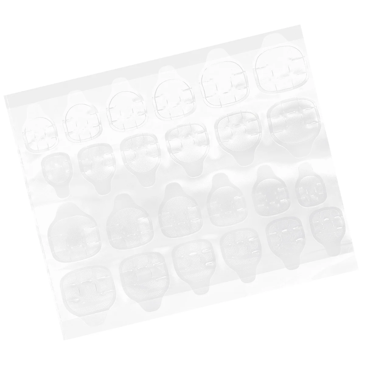 

20 Sheets Nail Gel Double-sided Glue Sticker Adhesive Stickers Fake Nails Manicure Tips