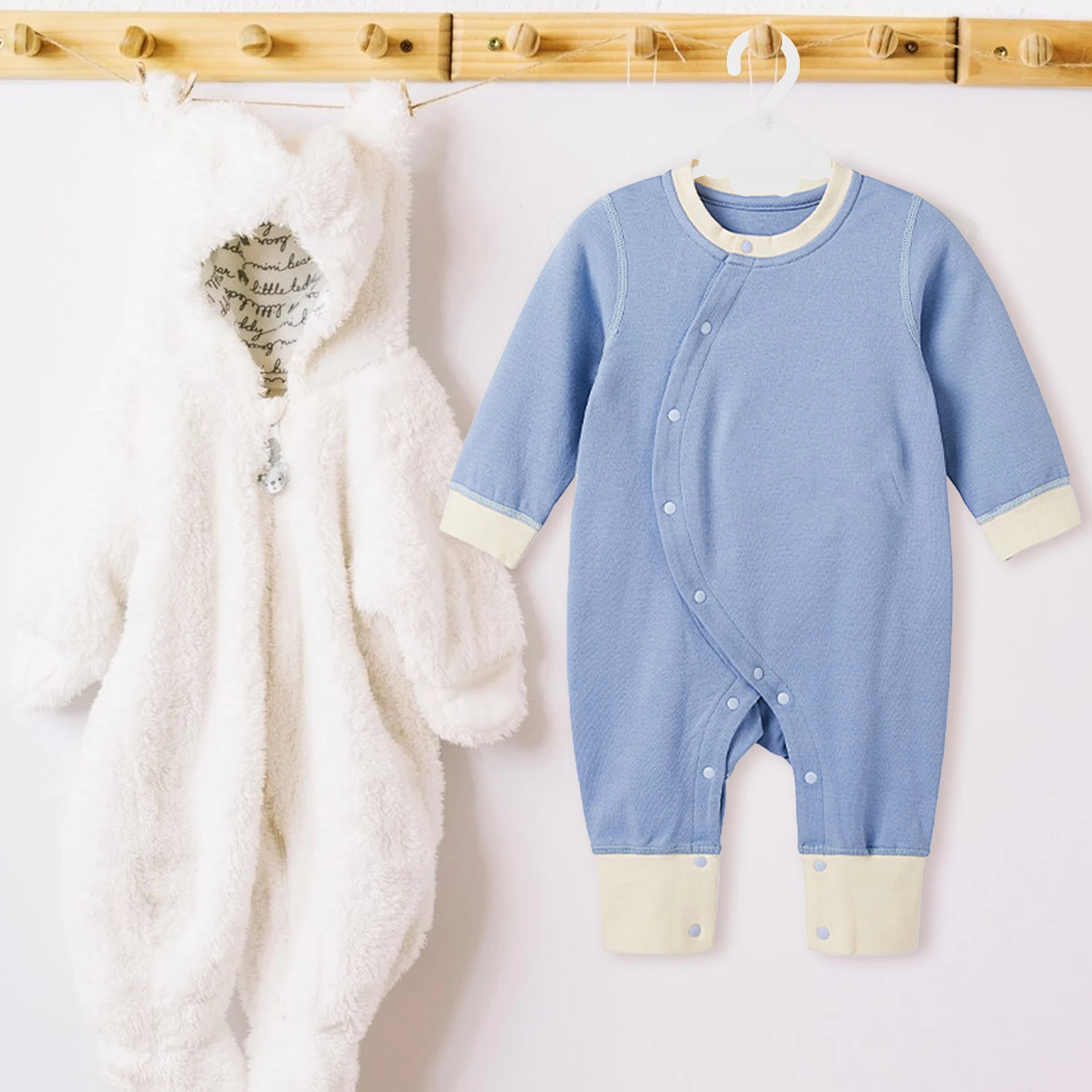 

10 Pcs Hangers 's Clothes Set Plastic Coat Clothing Support White for