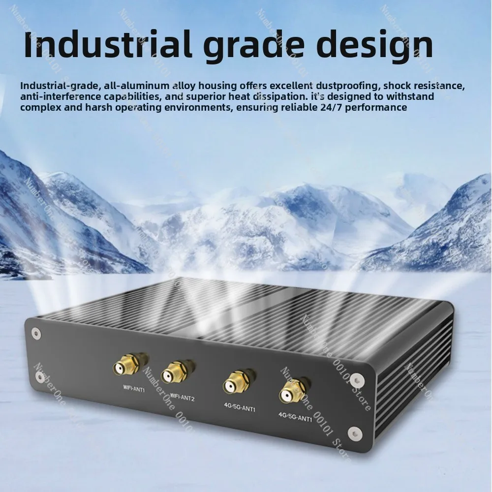 Android motherboard rk3588 audio and video playback fanless microcomputer edge computing industrial control box