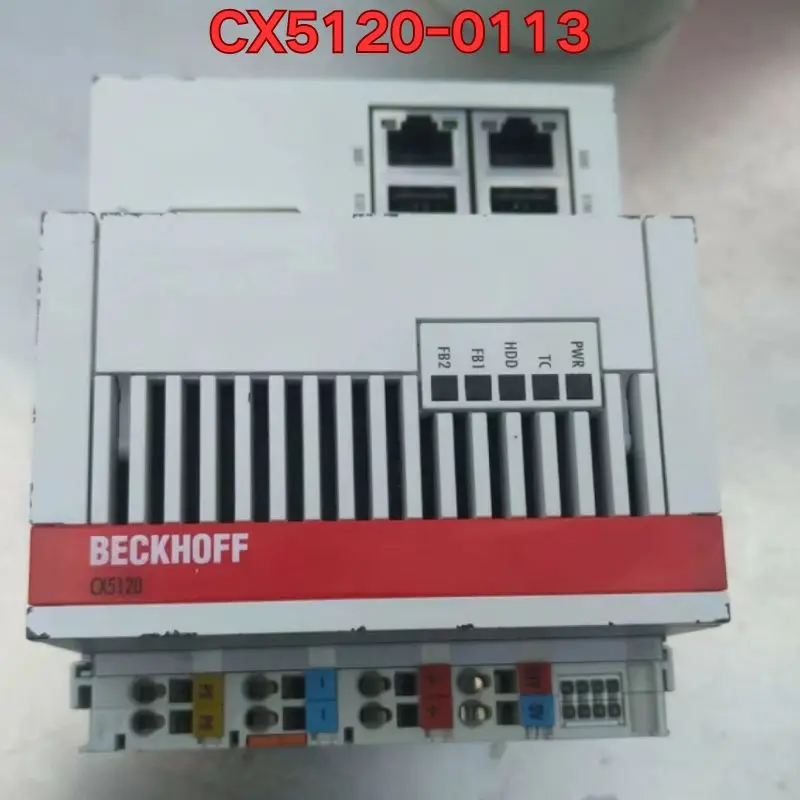 

Second-hand PLC module CX5120-0113 function test is normal