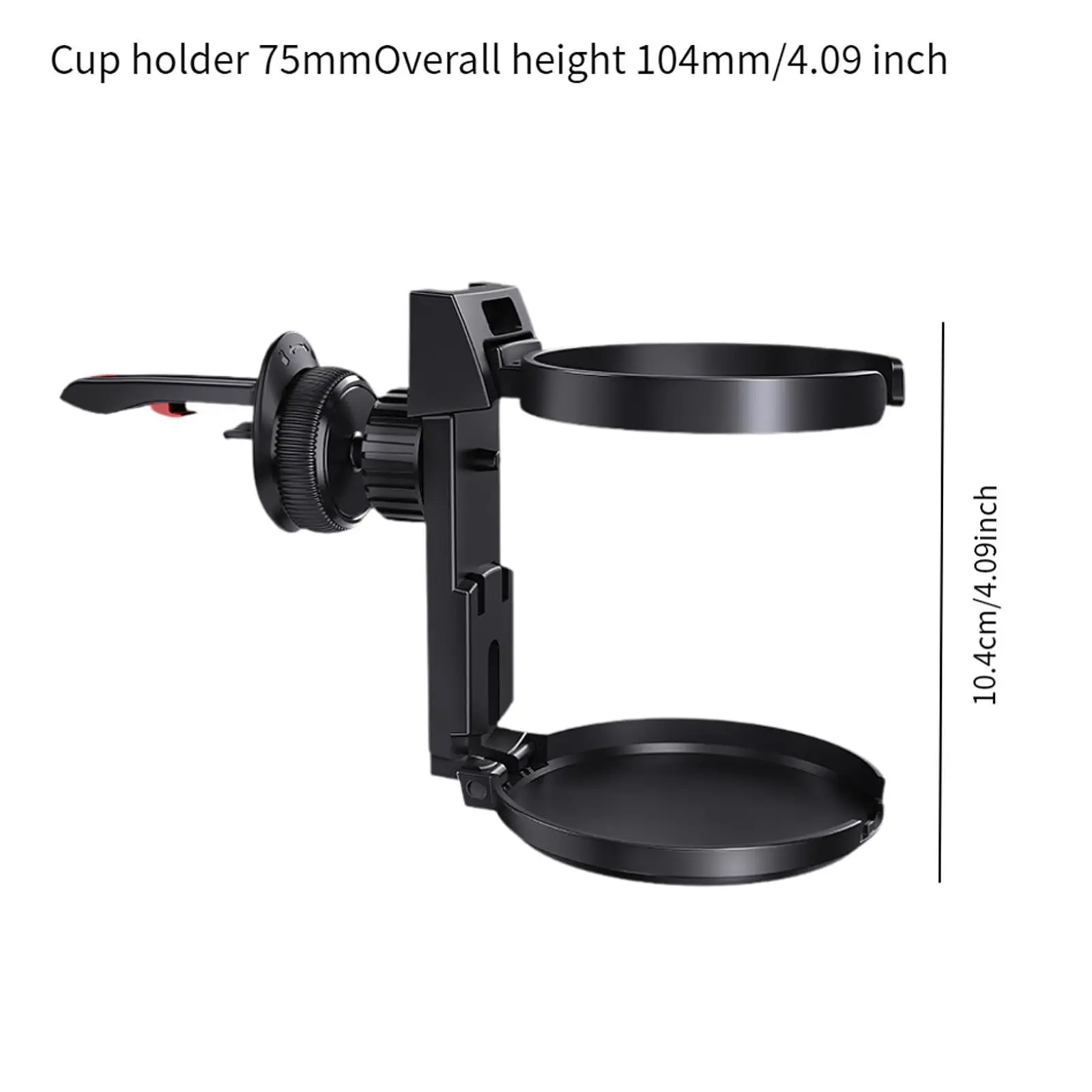 Car Air Vent Cup Bottle Mount A/C Vent Drink Holder Stand Cupholder Van Drinks Drink Can Truck Automotive Mug Car Cup Holder