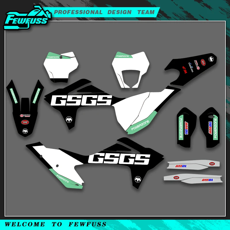 

Fewfuss For GASGAS GAS GAS MC EX EC 125 250 300 350 450 2021 2022 2023 Graphics Adhesive Decals Stickers Motorcycle Custom