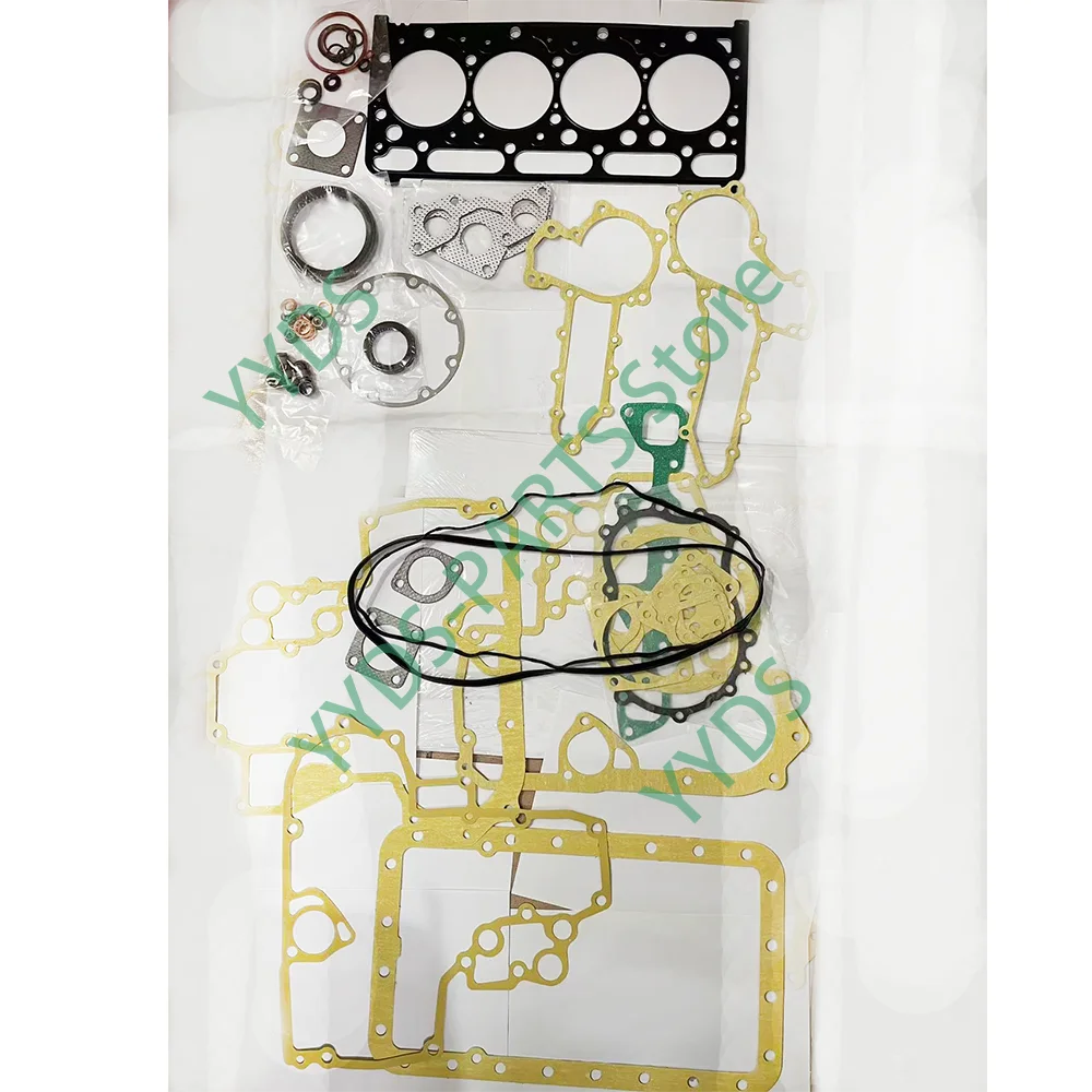 Full Gasket Kit For Kubota V2203 V2403 Bobcat S130 S150 S160 Overhaul Rebuild Kit Engine Parts Cylinder Head Gasket