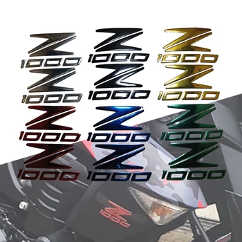 Motorcycle 3D Emblem Badge Decal Tank Wheel Z1000 Sticker Soft Reflective Decal For Kawasaki Z1000 Z 1000