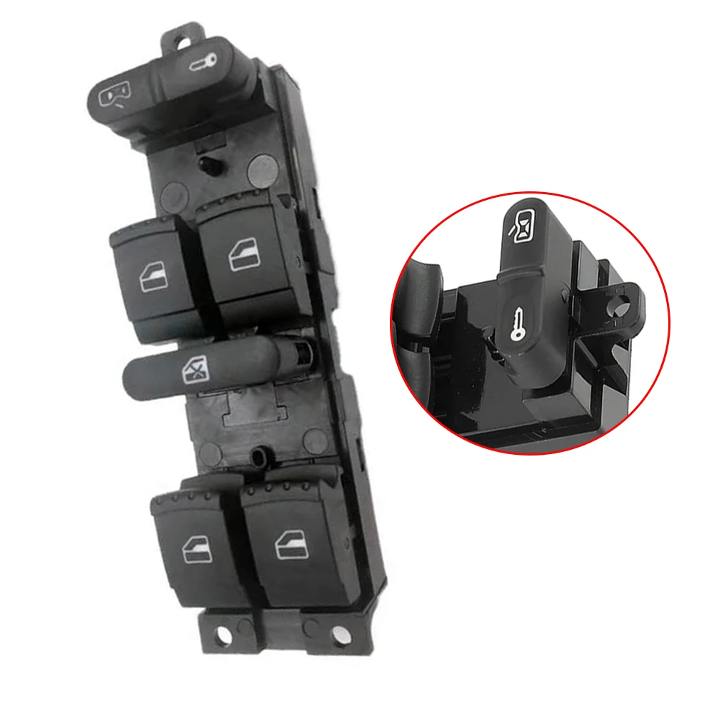 1JD959857 LHD Power Window Lifter Switch Button for VW Glof 4 2003-2008 Power Window Switch Window Switch