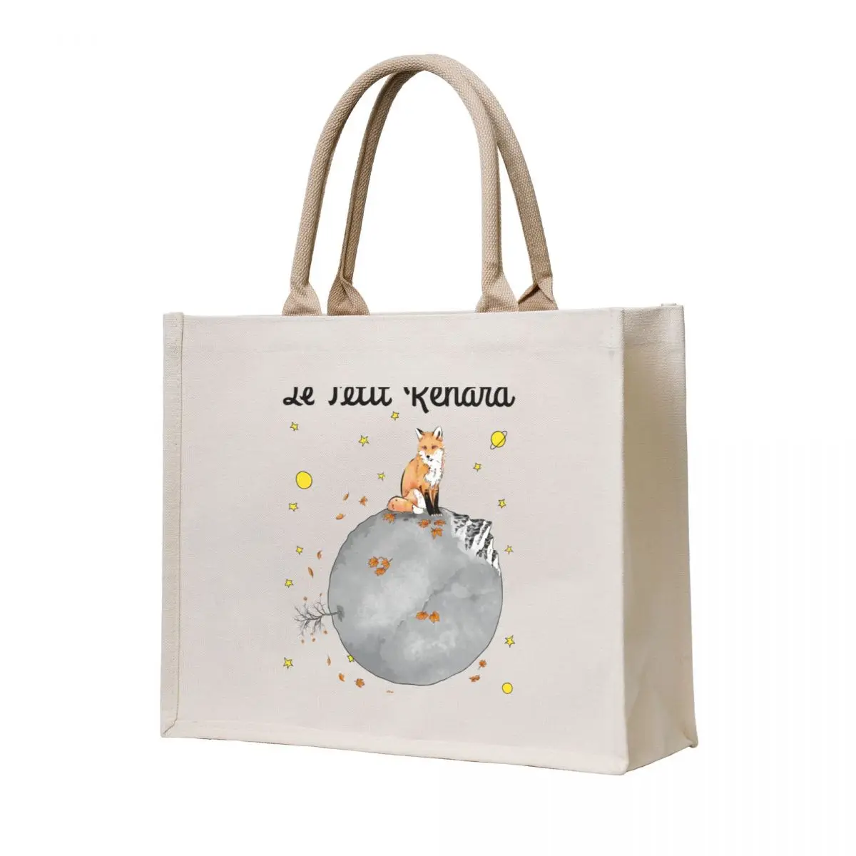 Le Petit Renard Tote Bag Сумки женские сумки-тоут женские холст на заказ Le Petit Renard Tote Bag Сумки женские сумки-тоут женские холст на заказ