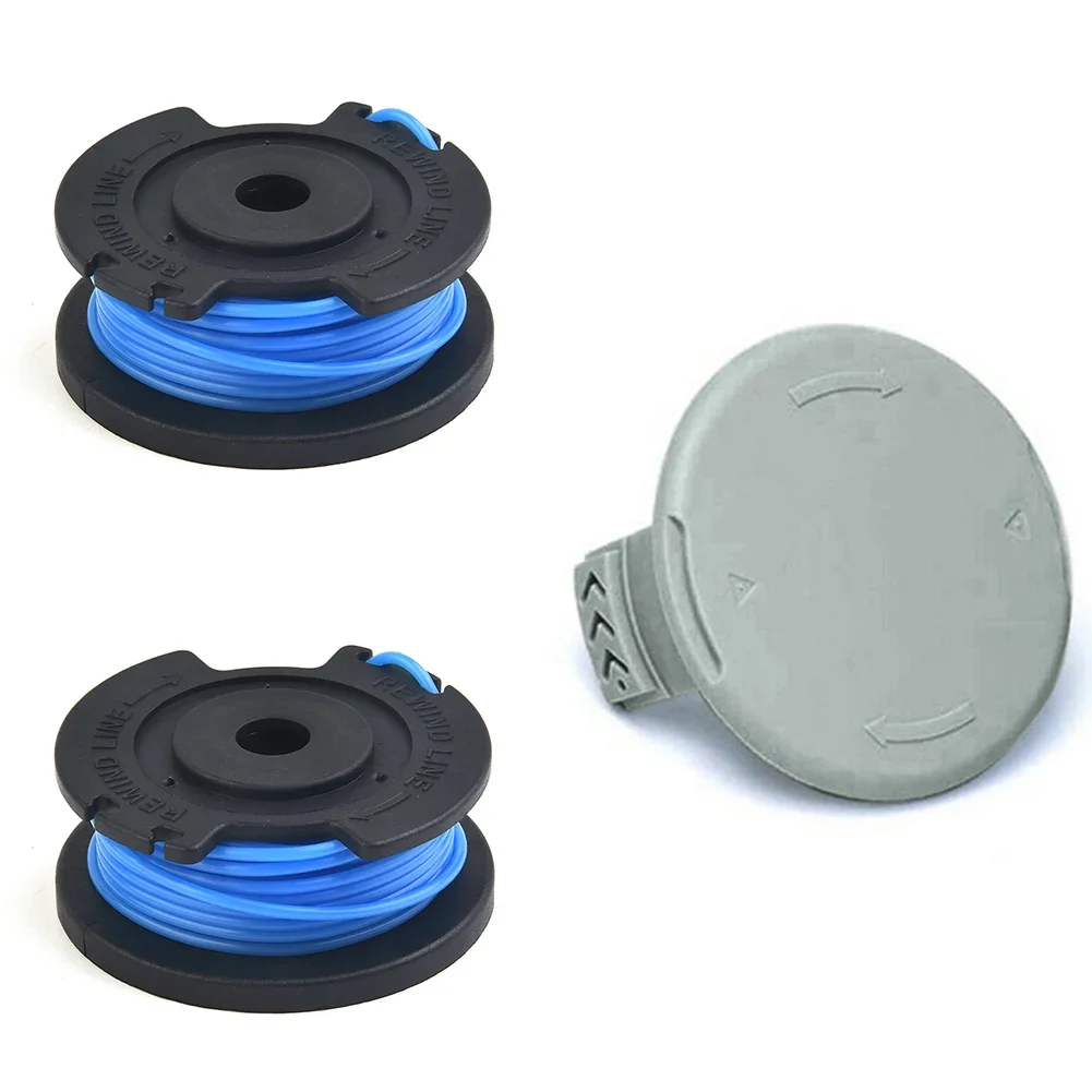 3Pcs Lawn mower Grass Trimmer Spool Line Spool Cover Cap For Karcher LTR 18-30 2.444-016.0 Trimmer Spool Cap Replacement tools