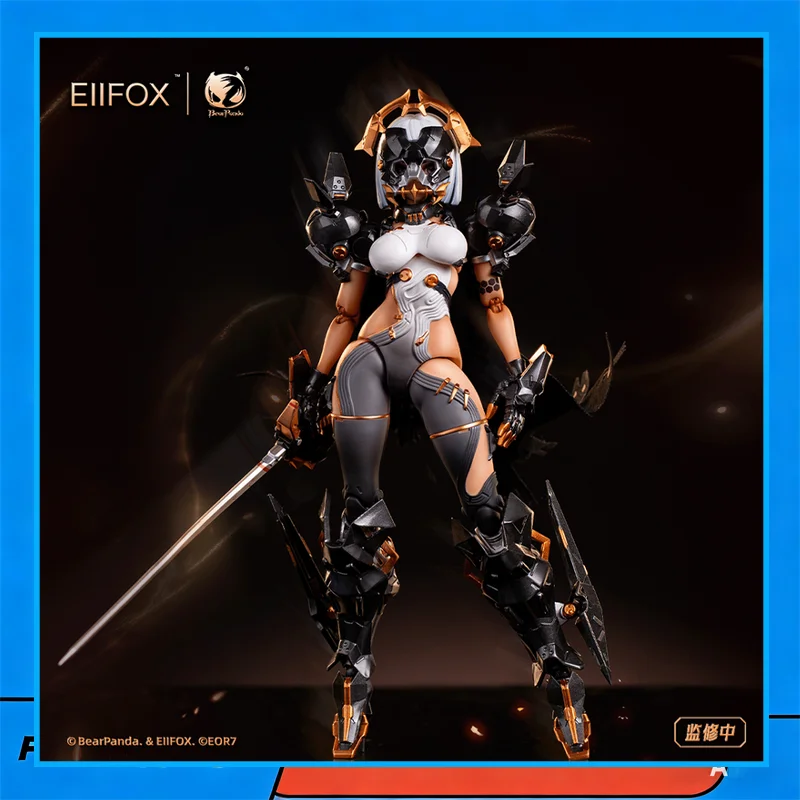 

Eiifox X Bearpanda Sals Crown Of Revenge 1/12 Scale Action Figure, Dark Skin Empire Princess Mechanica Girl Collectible Model Wi