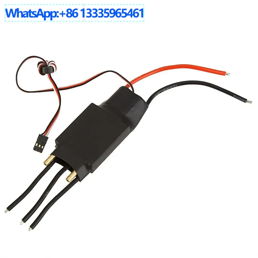 

2PCS marine water-cooled black brushless ESC 60A 80A 100A 125A with UBEC output unidirectional