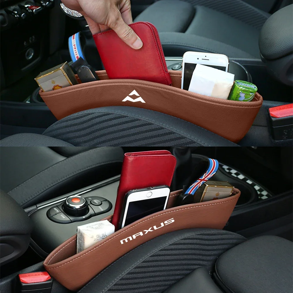 Car Seat Gap Bag Storage Box Sundries Holder For Maxus T60 D60 D90 2022 D20 G50 G10 G20 T90 V80 T70 Auto Interior Accessories