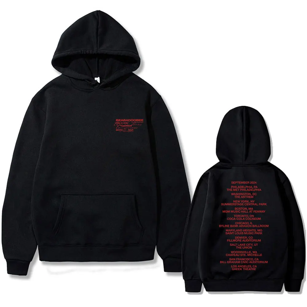 

Singer Beabadoobee Hoodie This Is How Tomorrow Moves Album Letter Logo Sweatshirt Men Women Fashion Casual Oversized Pullovers