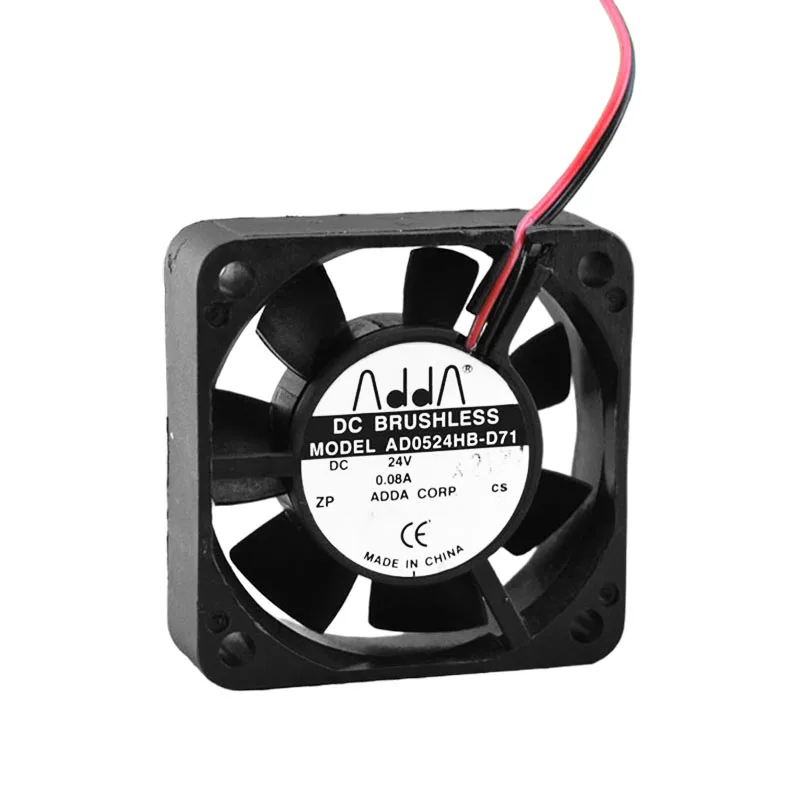 ORIGINAL AD0524HB-D71 24V 0.08A 5015 50*50*15mm NEW COOLING FAN RADIATOR