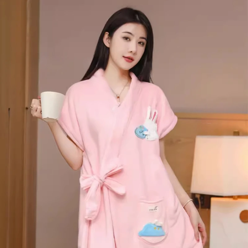 

Cartoon Bath Towel for Women, Absorbent Bath Skirt, Household Bathrobe, Simplicity Bathroom Attachment, Pure Cotton, Can Be Wrap